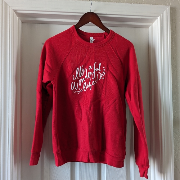 Lindsay Letters It's a Wonderful Life graphic sweatshirt - Picture 3 of 4